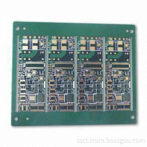 HDI Multi-layered PCB with 1.575 ±0.15mm Finished Thickness and 0.2mm Diameter